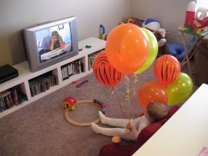 2nd-birthday-034 Sometimes three balloons just aren't enough ;) And her birthday video was an instant favorite.