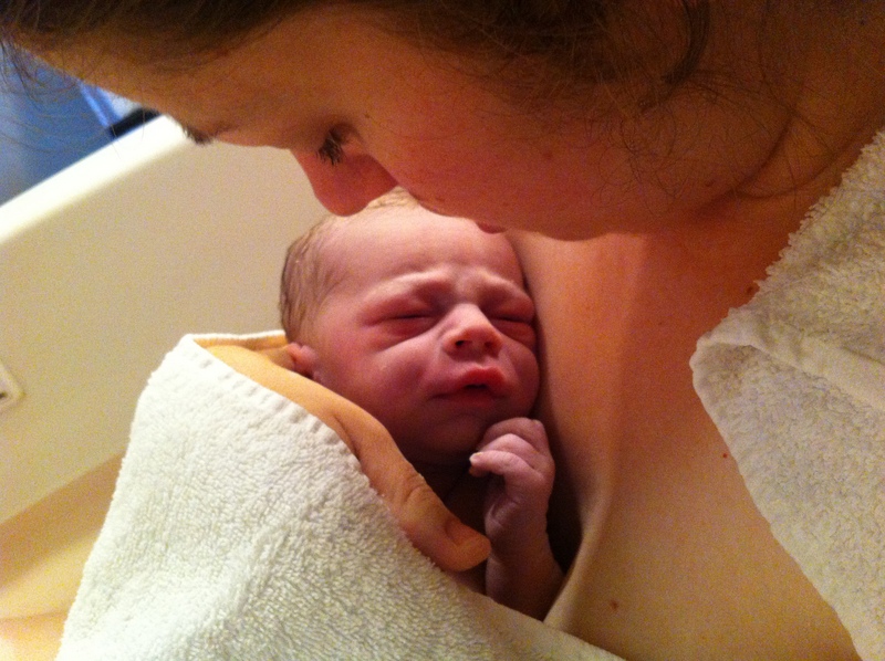 My sweetheart. All of the pain and craziness was worth it for you, my little man.