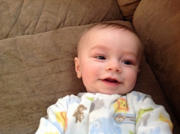 Oh, well hi, Mommy! You mean you were here the whole time?