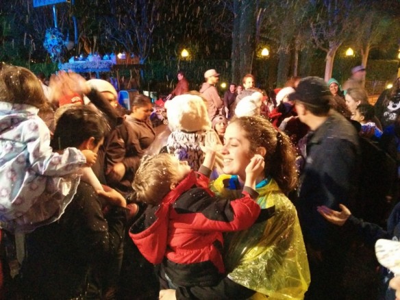 Our visit ended on a purely magical note when "snow" fell after the fireworks and they played music. The kids loved it and I thought it was the perfect ending to a perfect trip.