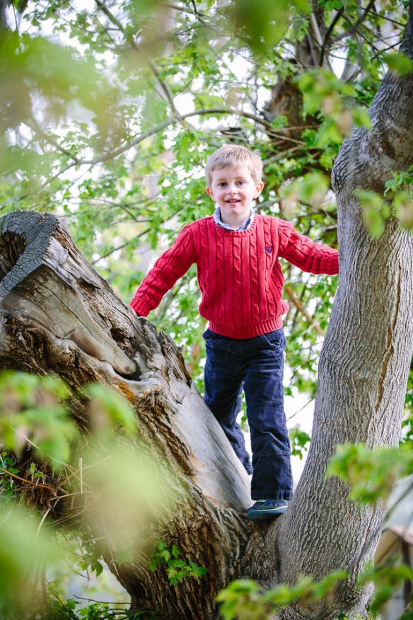 The triumphant moment of the day. And what a great photo op!