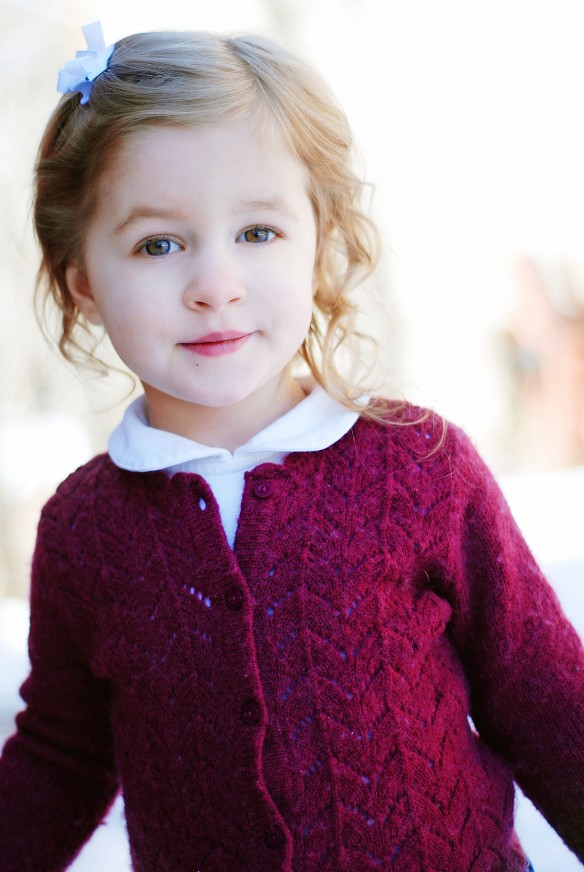 Even as a 2 year-old, she was a gentle and loving big sister. She still is.