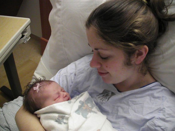 This will always be one of my favorite pictures. From the start, I knew this little one was special.