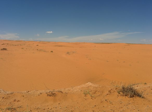 Sand dunes!